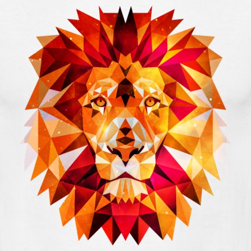 Löwe geometrisch