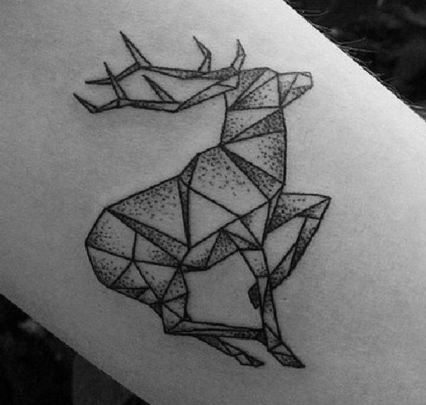 Geometrische dreiecke tattoo bedeutung