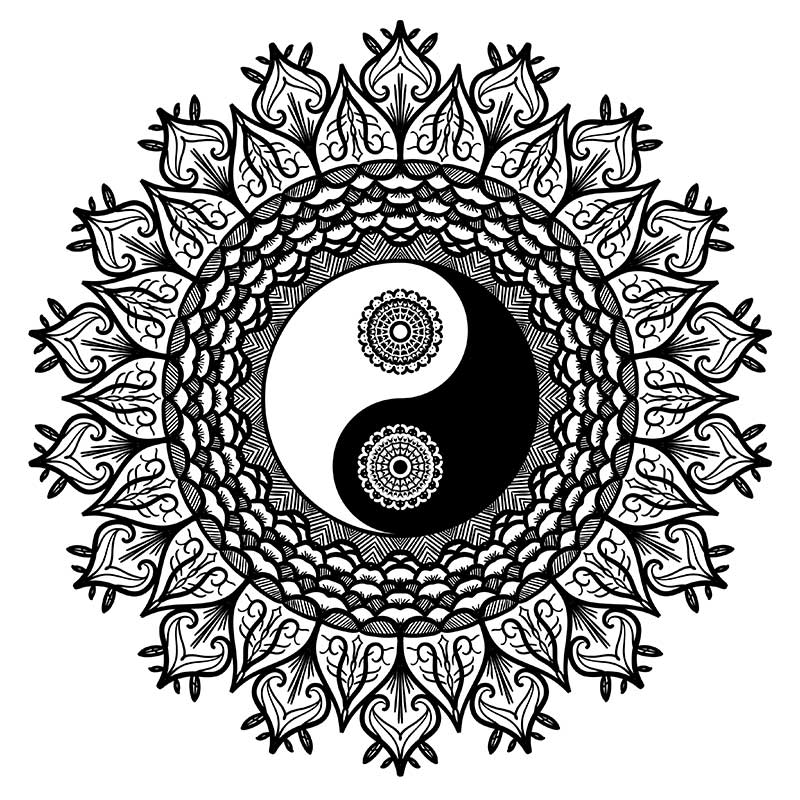 Yin und Yang - Die Bedeutung des Symbols - Geometrien