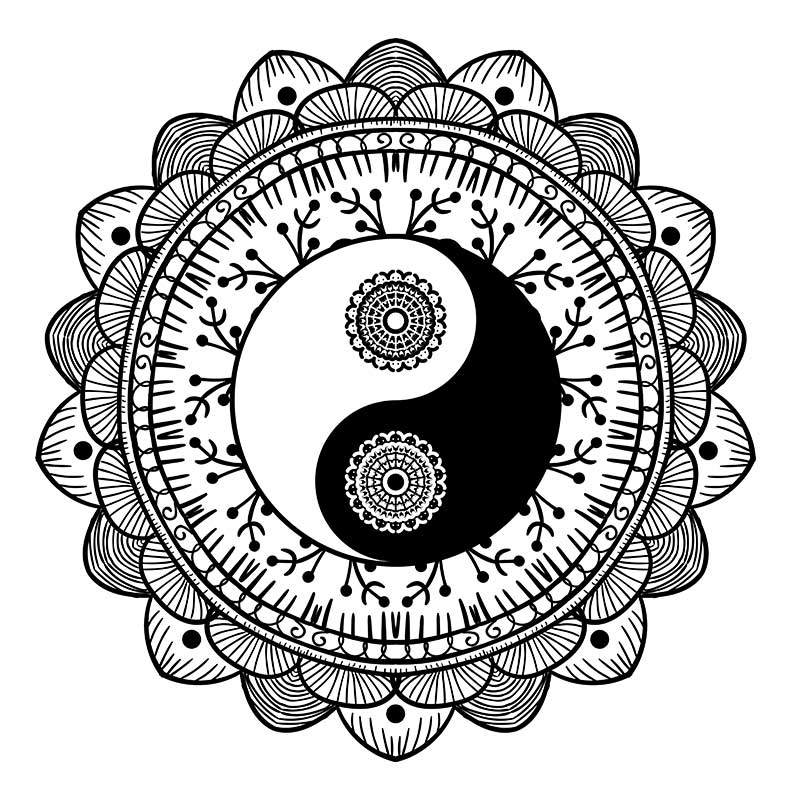 Yin und Yang - Die Bedeutung des Symbols - Geometrien