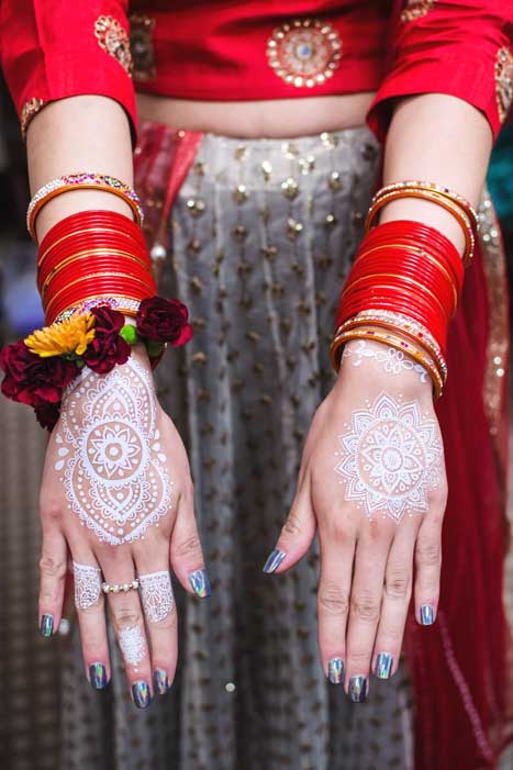 Mandala Indien Henna Tattoo