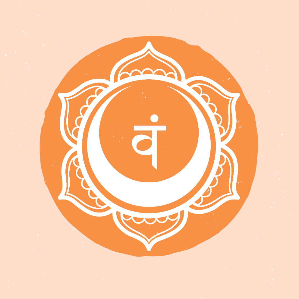 Das Sakralchakra Svadhisthana Symbol