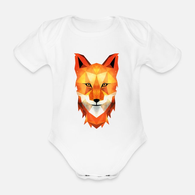 Baby Body mit geometrischem Fuchs